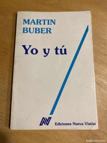books: Yo y tu - Buber Martin